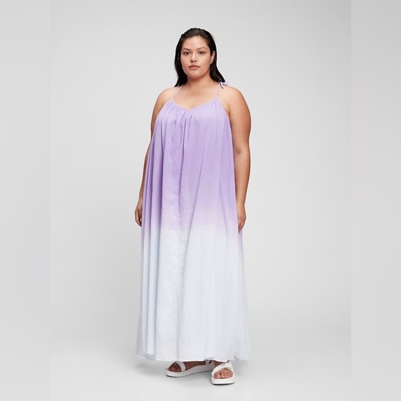 GAP Tie-Back Cami Maxi Dress Size XXL NWT Brand New - Picture 1 of 6